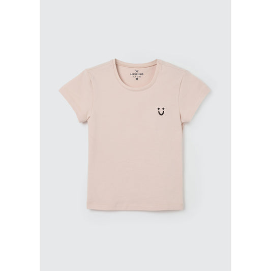 Top a maniche corte basic per bambina