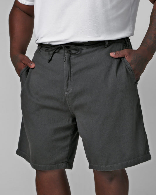 Bermuda in denim grigio Plus Size da uomo - Pool By Riachuelo