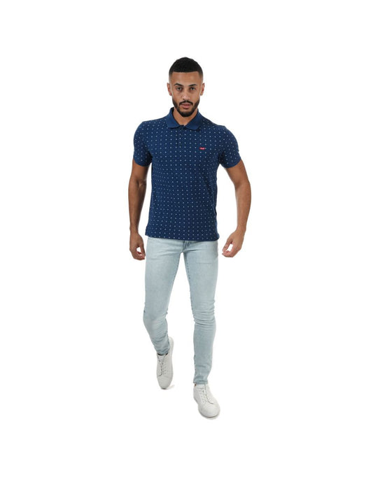 Jeans Levi's Skinny Taper "Eat The Popcorn" da uomo in blu