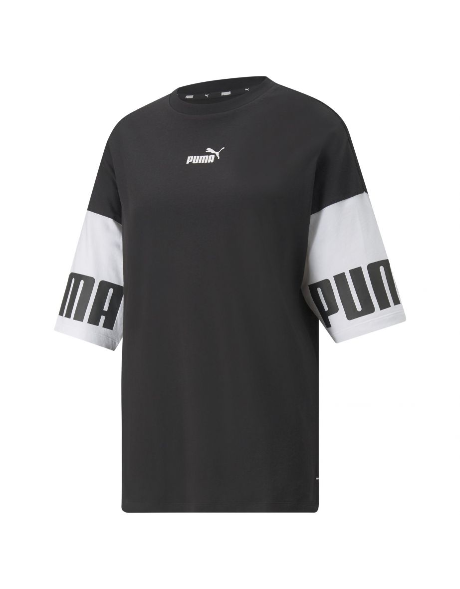 Maglietta Puma Power Colorblock in nero