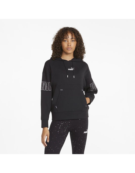 Sudadera con capucha Puma Power Colorblock Stardust