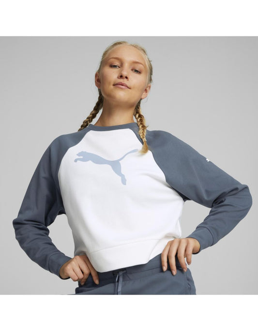 Sudadera deportiva moderna con cuello redondo - Evening Sky