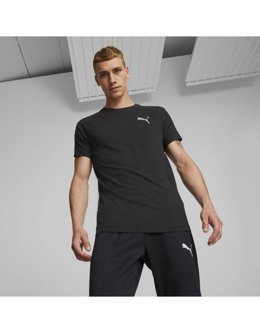 Camiseta Evostripe em Puma Preto