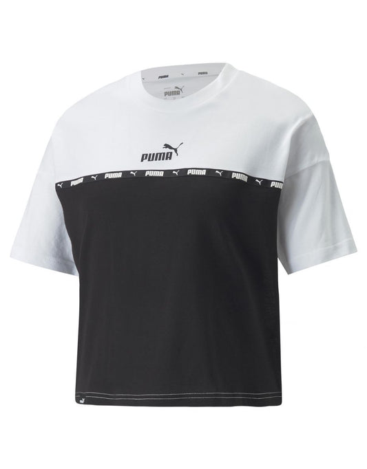 Camiseta Puma Power Tape Blanca