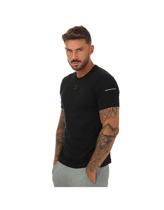 Camiseta masculina Puma CLSX preta