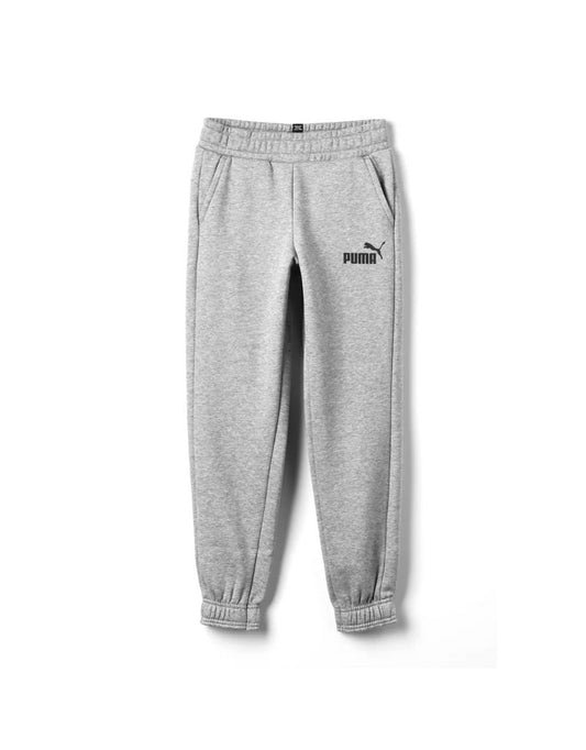 Pantalón de chándal de forro polar Puma Essential Logo para niño - Gris