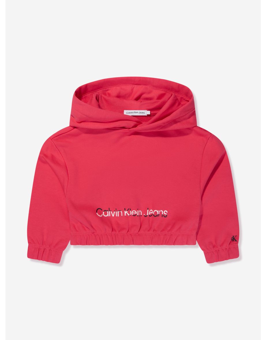 Sudadera con capucha Hero Logo de Niña en Teaberry