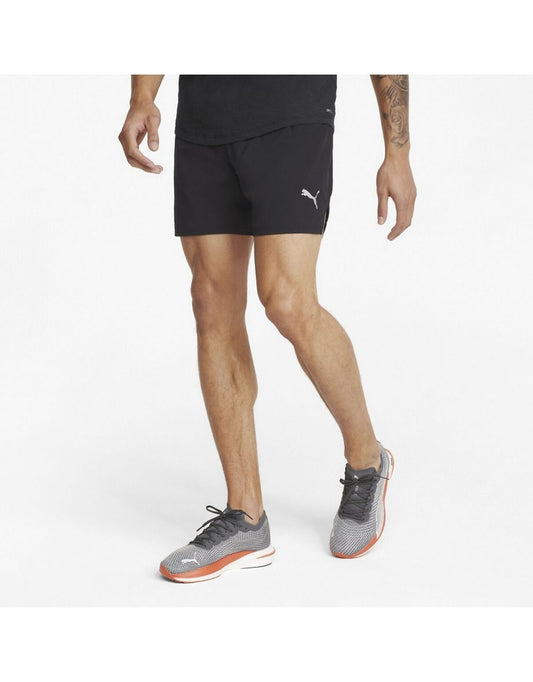 Pantaloncini da running con stampa logo