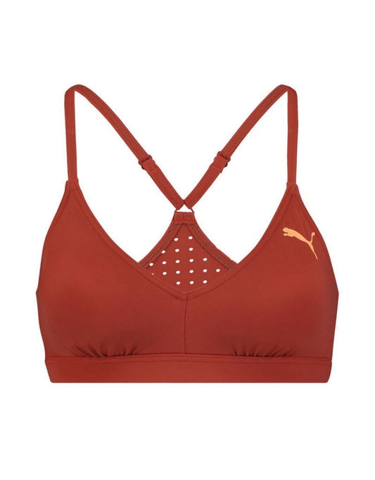 Puma Top bikini sportivo da donna - Marrone