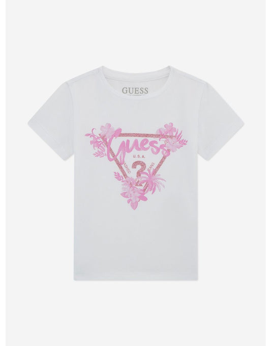 Camiseta Batwing Blanca Niña