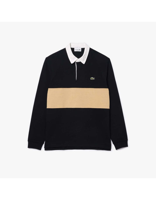 Camisa masculina Lacoste Relaxed Fit Cotton Rugby