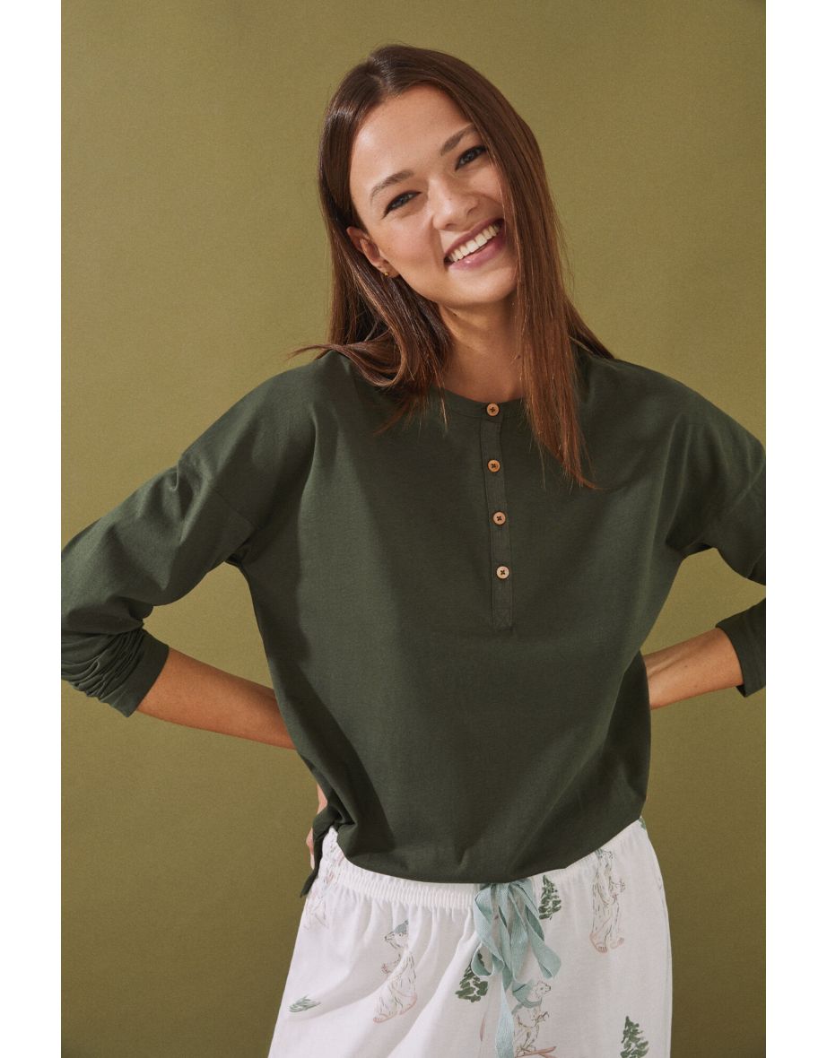 Camiseta de manga larga