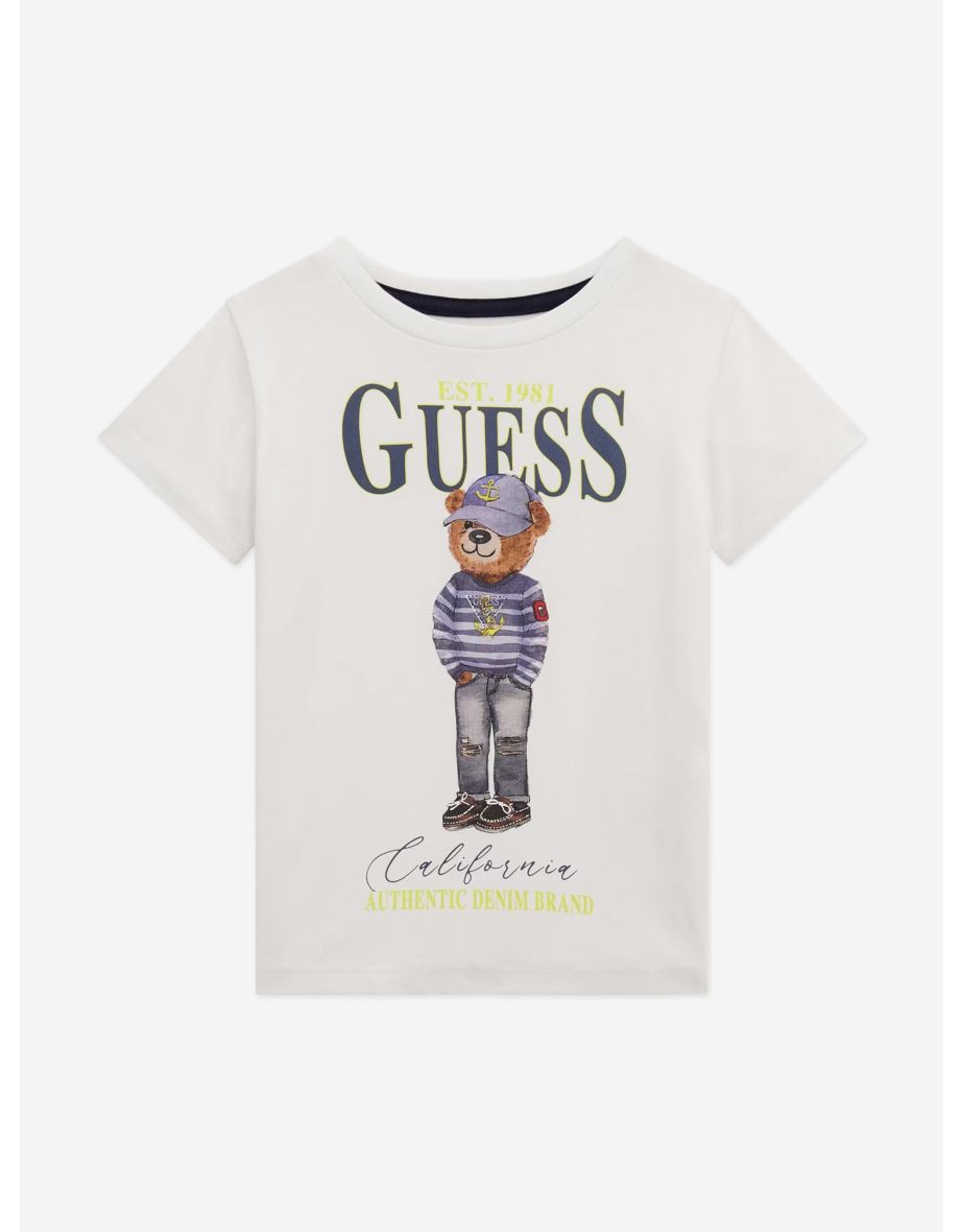 Maglietta Orso Bianco per bambini