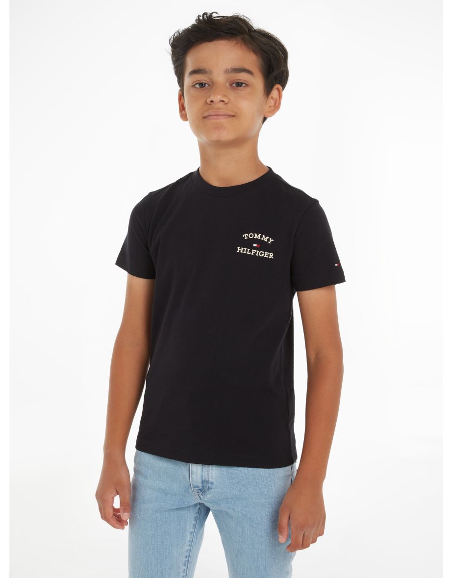 Boys' Navy Logo T-Shirt