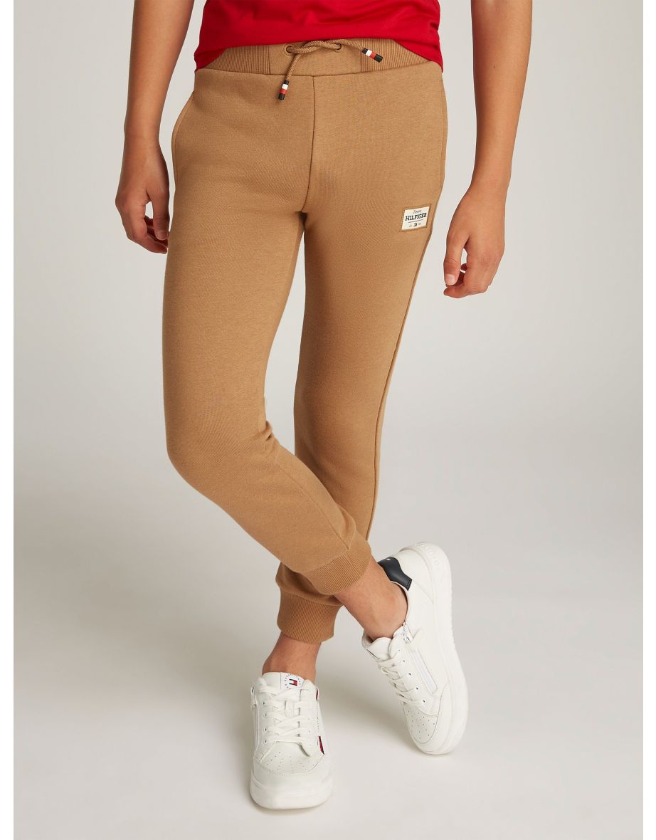 Joggers marrons Monotype 1985 Label para meninos