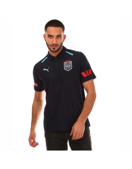 Polo Puma NSW Blues 2024 Team Uomo - Blu