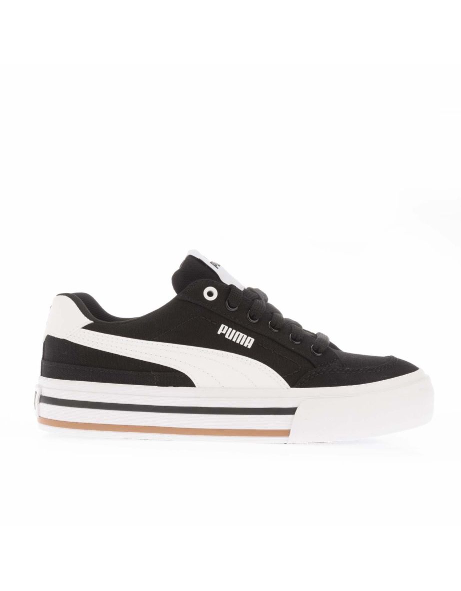 Zapatillas Puma Court Classic Vulc para niño en negro