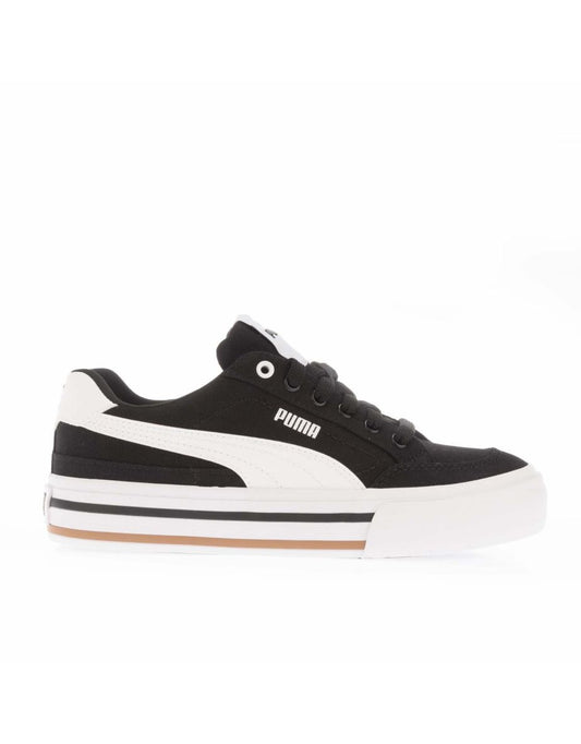 Zapatillas Puma Court Classic Vulc para niño en negro