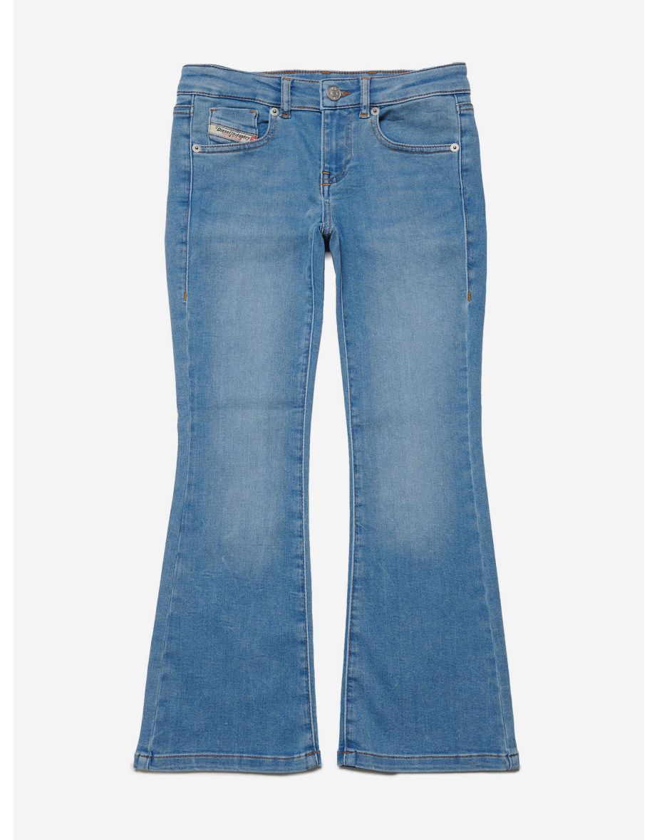 Jeans svasati blu da bambina