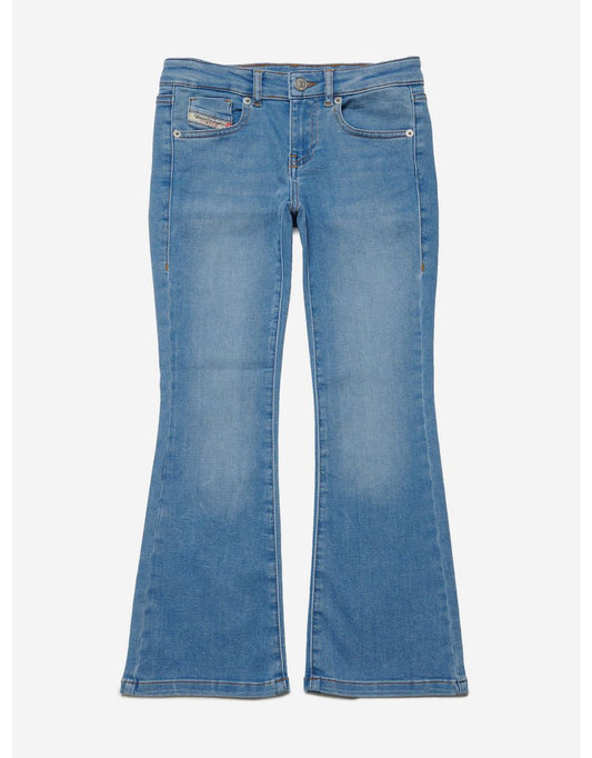 Jeans svasati blu da bambina