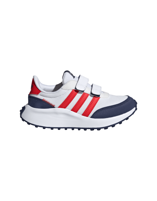 Tênis Adidas Juniors Run 70s para meninos, em branco