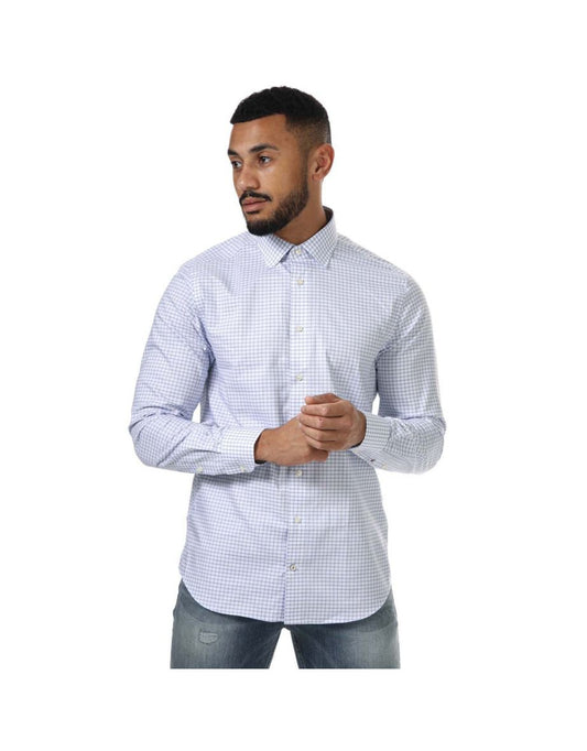 Tommy Hilfiger Uomo - Camicia a scacchi bianca