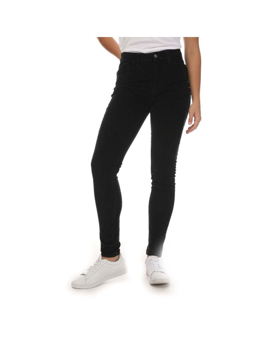 Jeans Levi's 721 a vita alta da donna in nero meteorite
