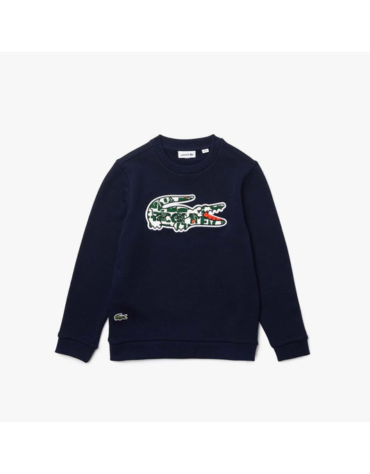 Felpa Lacoste Juniors Logo Grande Ragazzo