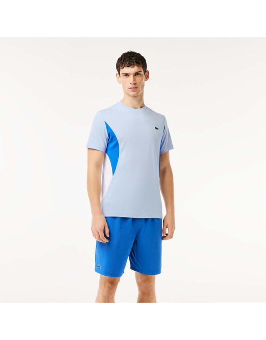 Camiseta Lacoste Tennis x Novak Djokovic Masculina - Azul