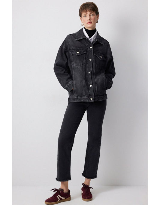 Giacca di jeans con tasche
