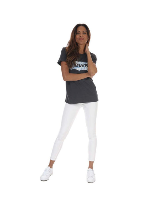 Jeans Levi's Mile High Ankle Skinny Donna in Bianco