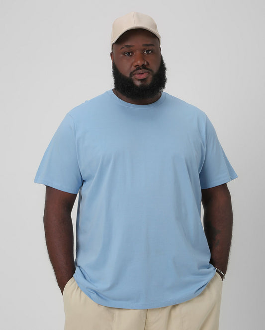 Men's Plus Size Blue T-Shirt | Allman By Riachuelo