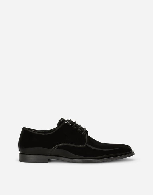 Zapatos Derby de charol brillante