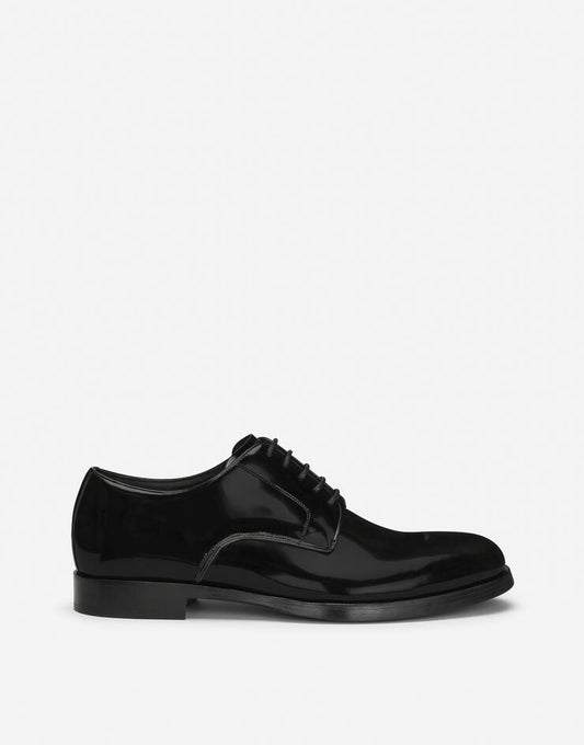 Zapatos Derby Piel de Becerro Pulida