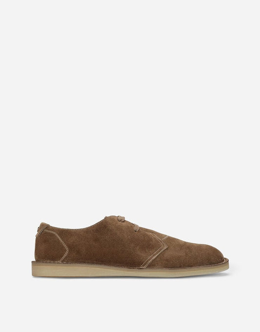 Zapatos Derby de ante