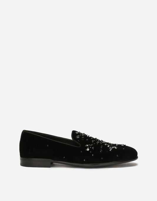 Zapatillas de casa de terciopelo