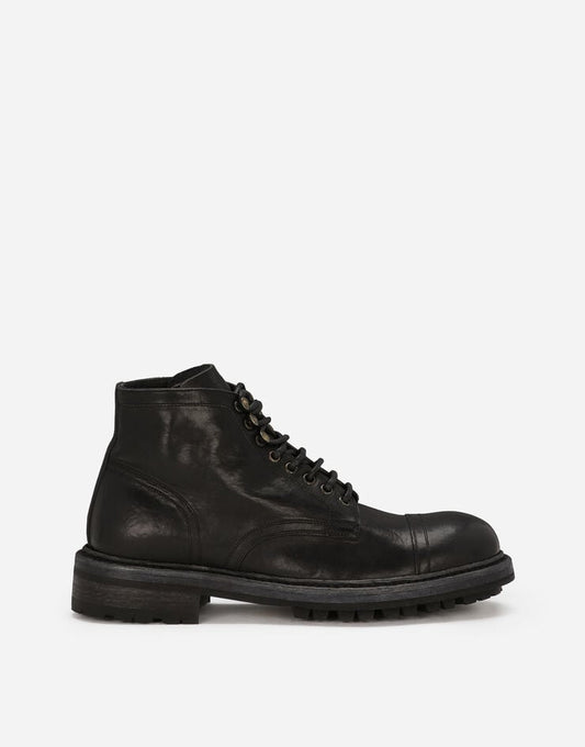 Botines de piel