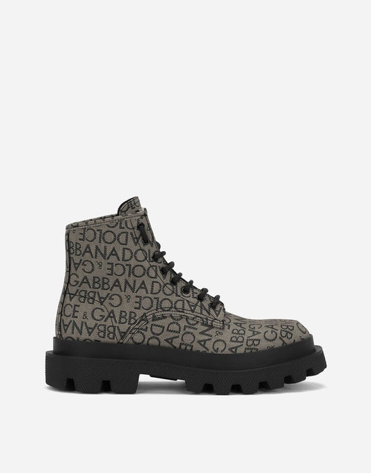 Botines de Jacquard Revestido