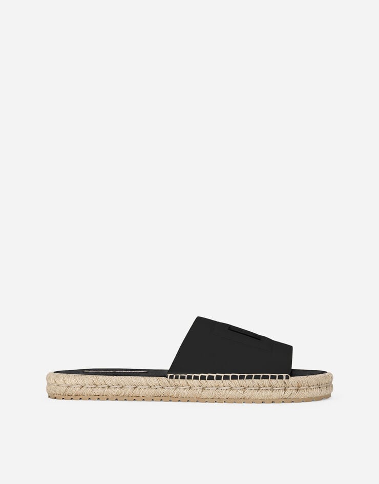 Sandalias alpargatas de piel de becerro
