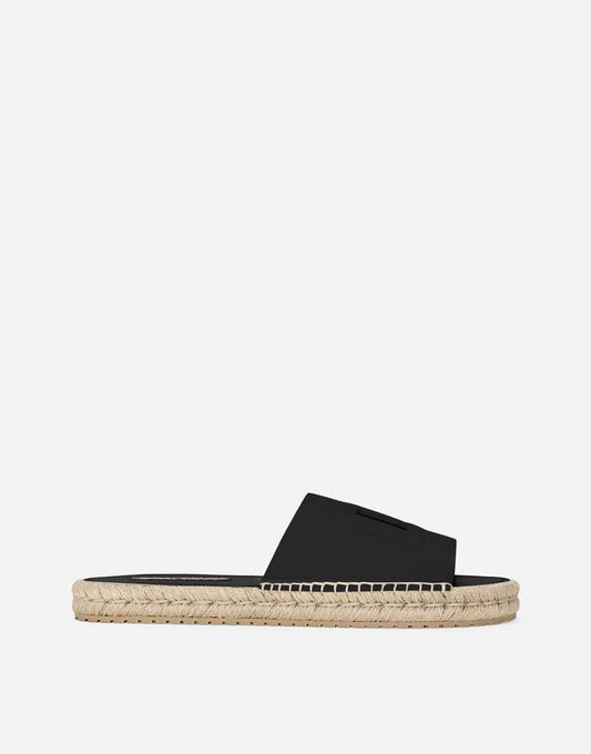 Sandalias alpargatas de piel de becerro