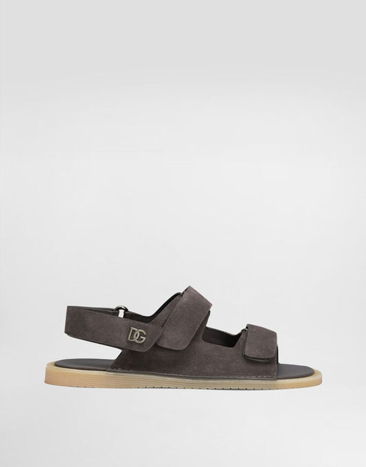 Sandalias de ante
