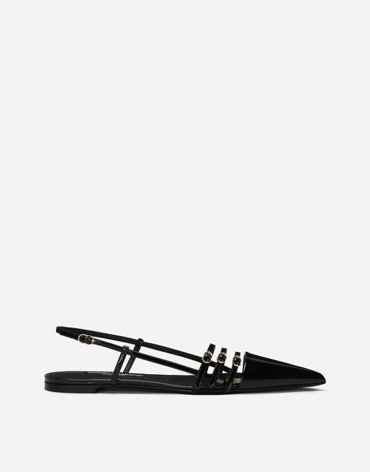Tacchi Slingback in vernice