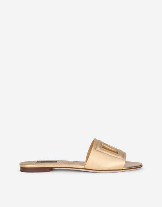 Scivoli Mordore in nappa con logo DG