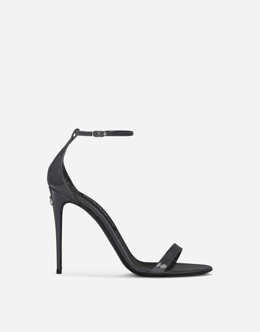 Sandali Kim Dolce&Gabbana in pelle lucida
