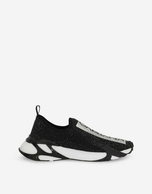 Zapatillas rápidas con pedrería activada por calor