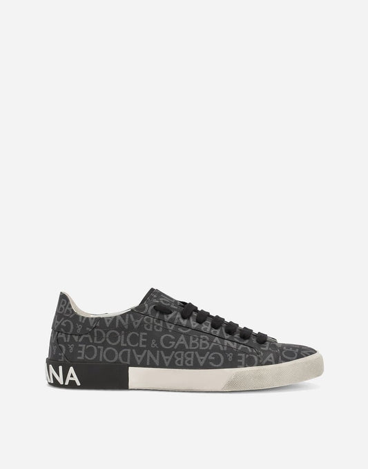 Zapatillas Portofino Vintage Jacquard Revestido