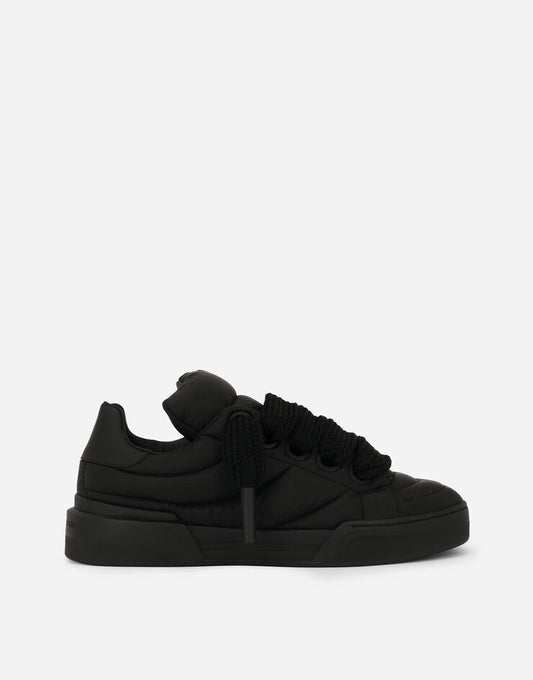 Dolce & Gabbana Nuevas Zapatillas Roma Nylon Blanco