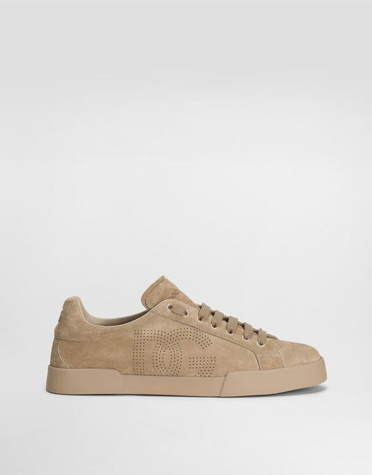 Zapatillas Strobel Portofino de piel de becerro clara