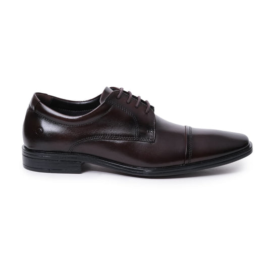 Scarpe formali da uomo in pelle di Democrata - Marrone