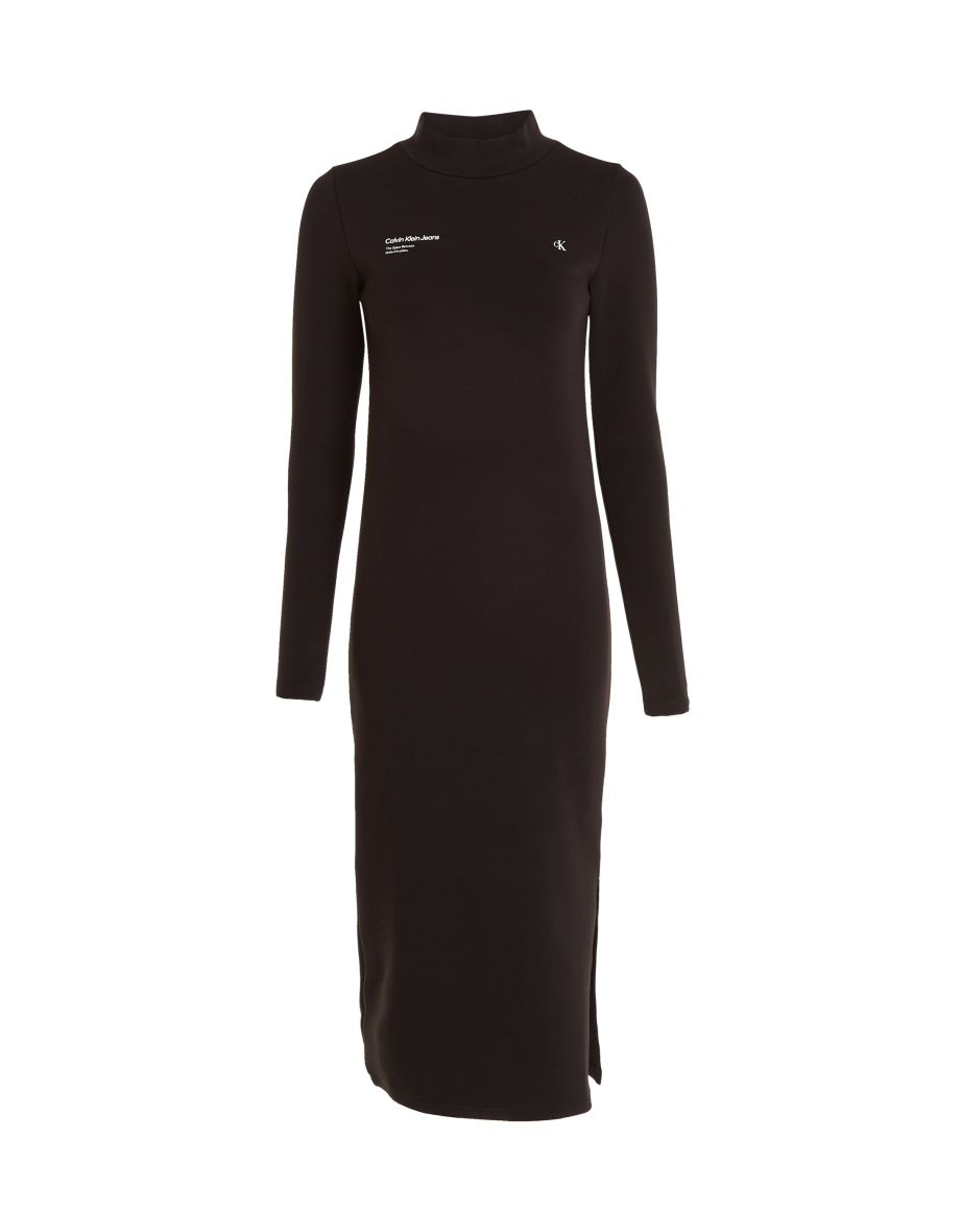 Vestido longo com estampa de galáxia Calvin Klein Jeans